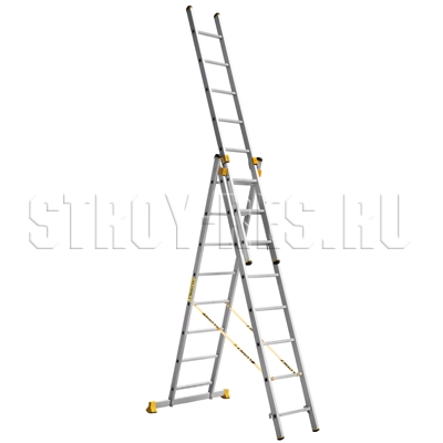 Лестницы трёхсекционные профессиональные P3 (Россия)