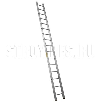 Лестница односекционная профессиональная P1-9116 4.65м