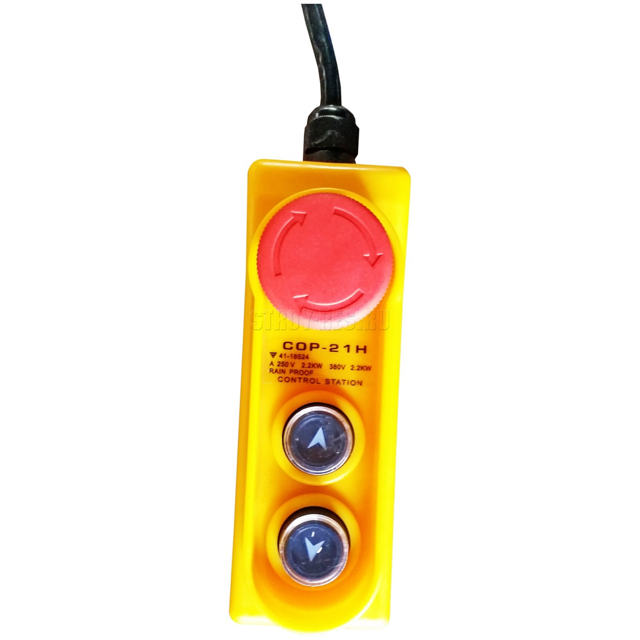 Лебедка электрическая KCD2500 2500кг 100м 380В