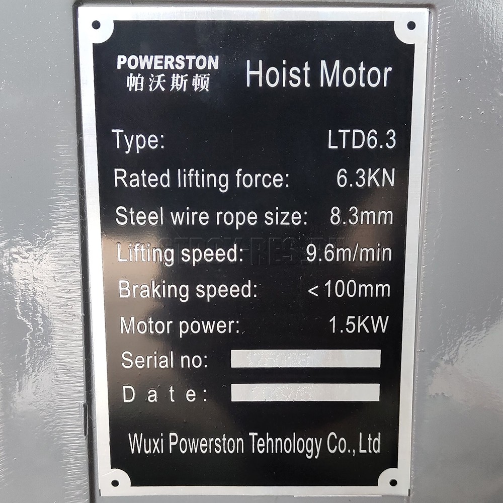 Строительная люлька Powerston ZLP 630