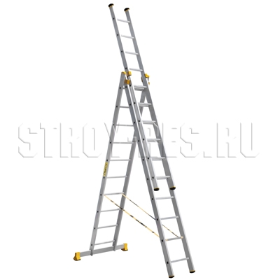 Лестница трёхсекционная профессиональная P3-9310