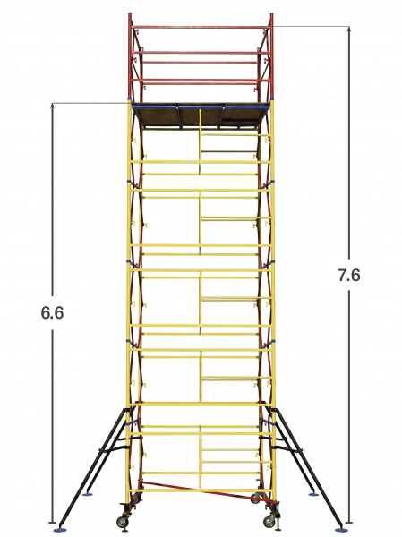 Вышка-тура ВС-250/1,6 (2,0x1,6x6,6)